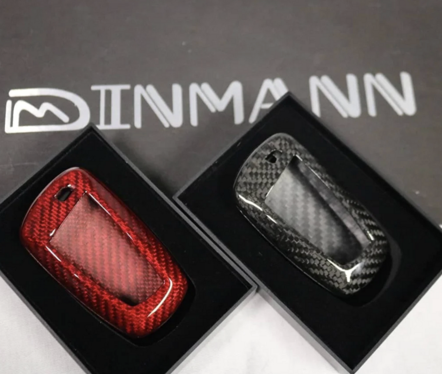 Dinmann Carbon Fiber Car Key Covers - F90 M5 G30 5 Series