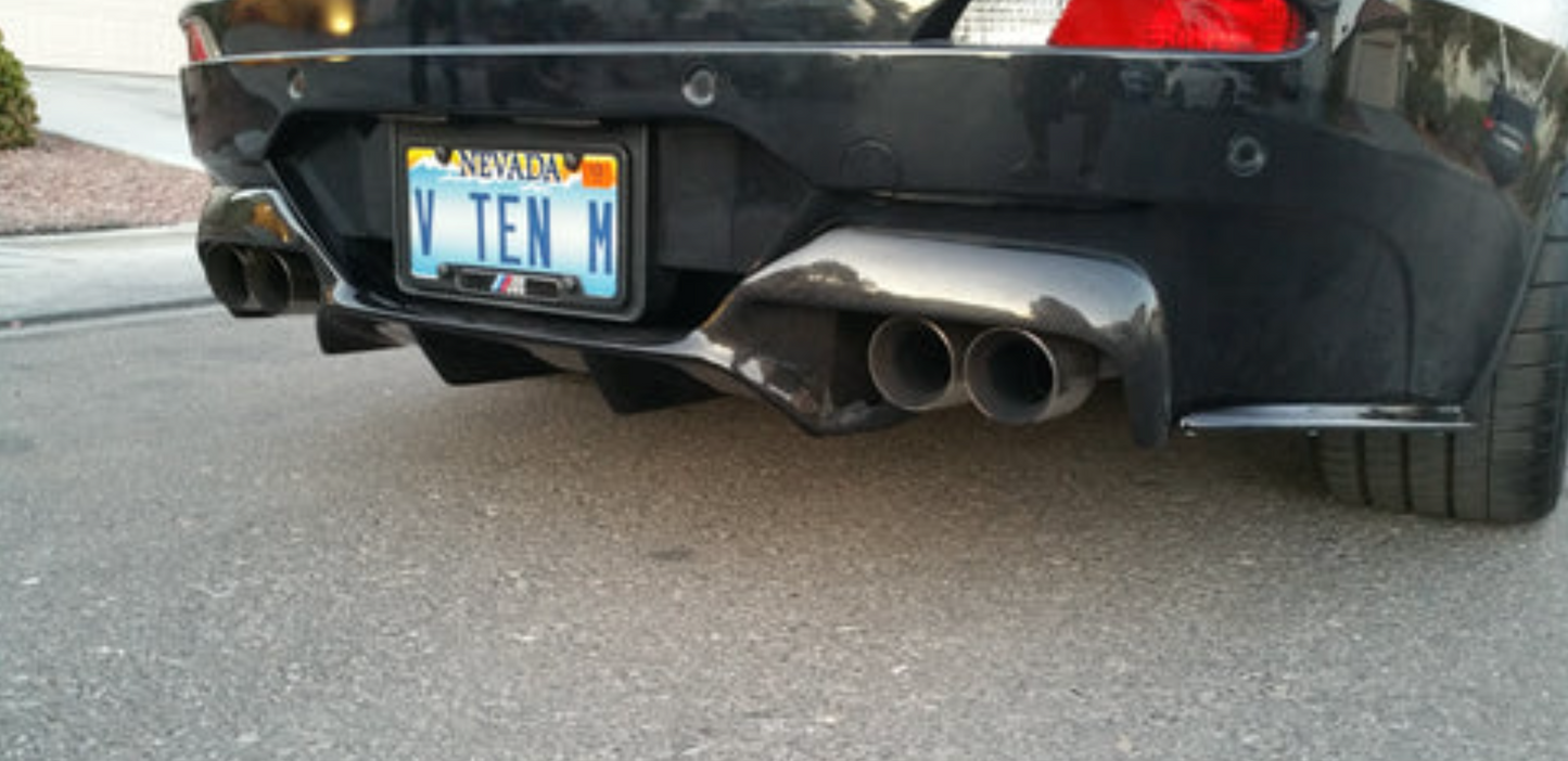 Dinmann Carbon Fiber Rear Diffuser - E63 M6
