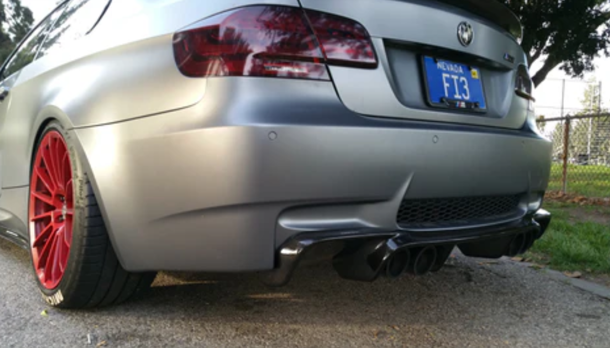 Dinmann Carbon Fiber Rear Diffuser - E92 E93 M3