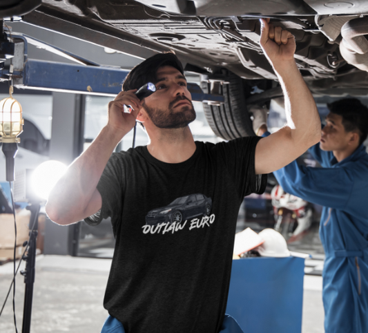 Unisex Outlaw Euro Graffiti Tee