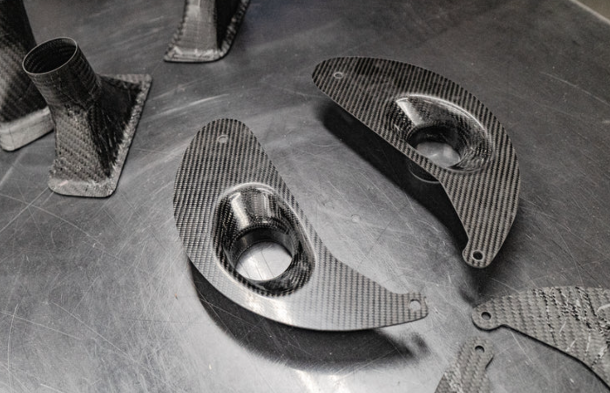 Clubsport Carbon Fiber Cooling Backing Plate (F8x M)