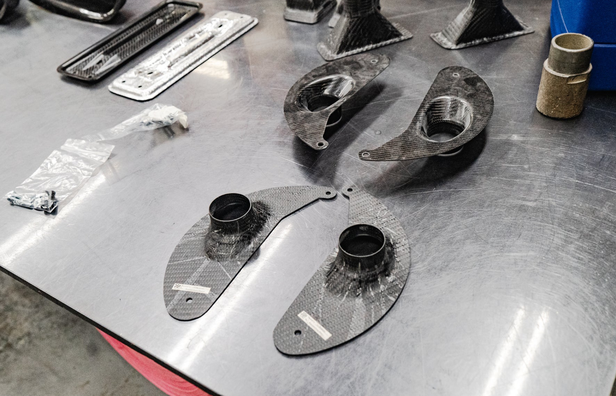 Clubsport Carbon Fiber Cooling Backing Plate (F8x M)