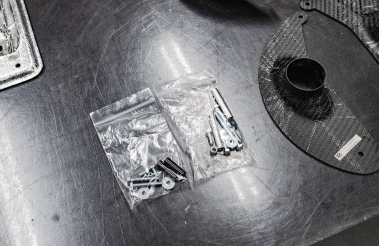 Clubsport Carbon Fiber Cooling Backing Plate (F8x M)