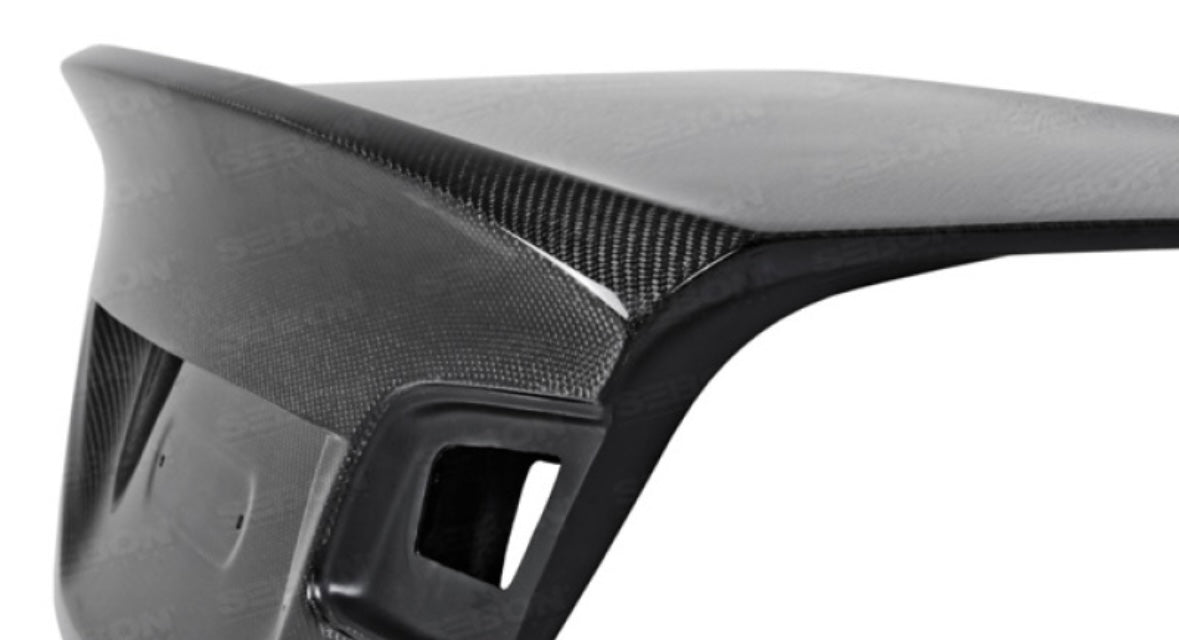 Seibon 07-13 BMW E92 CSL Style Carbon Fiber Trunk - seiTL0708BMWE922D-C