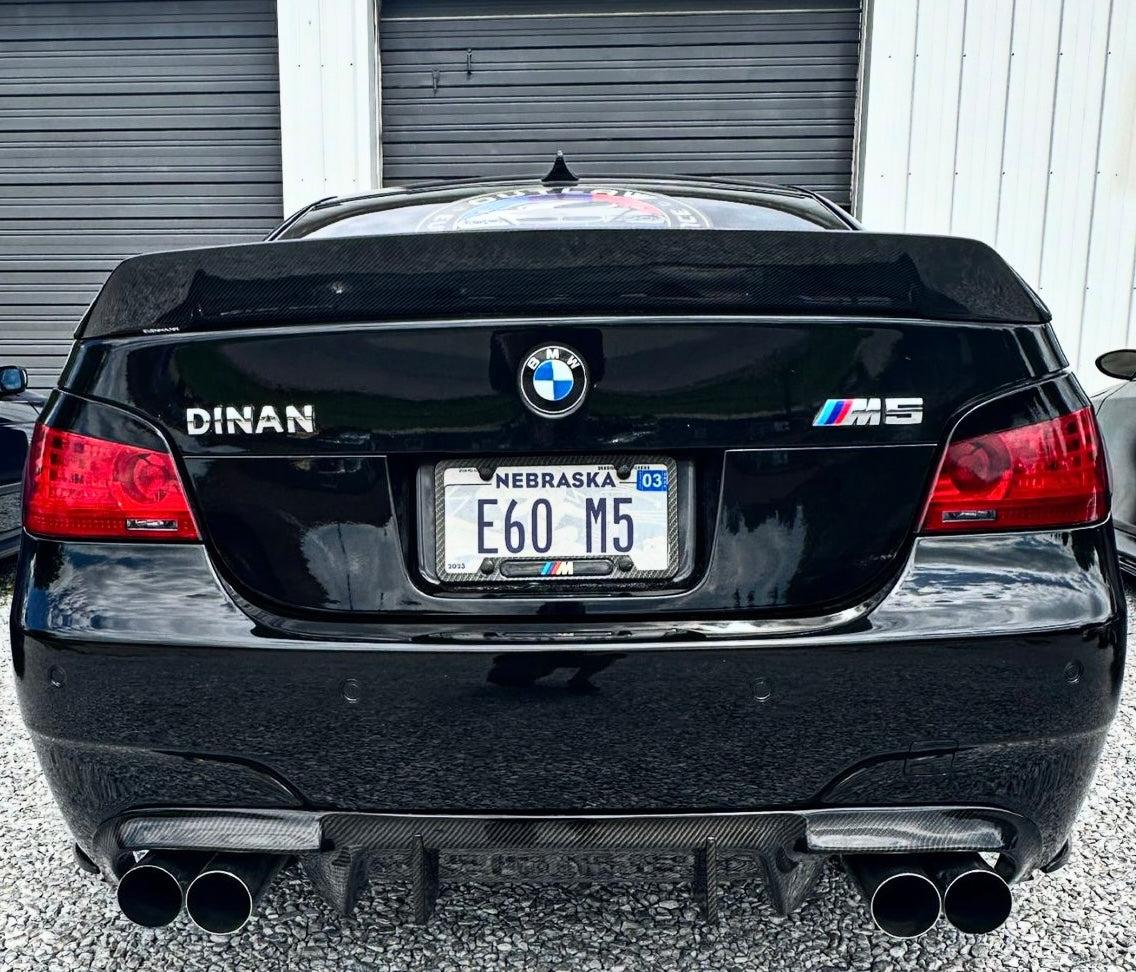 Dinmann Carbon Fiber Trunk Spoiler - E60 M5