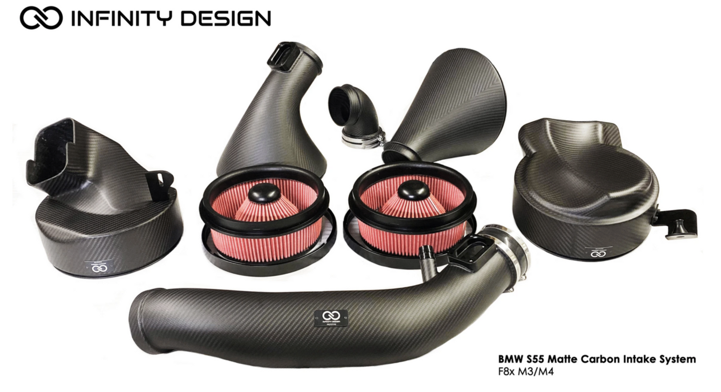 Infinity Designs BMW S55 Carbon Intake System - F80 M3/F82 M4