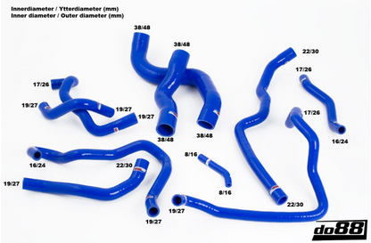 DO88 E9X M3 Coolant Hoses