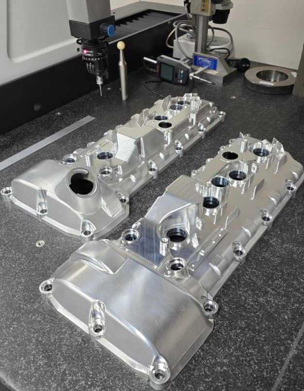 MLT Engineering S65 Full Billet CNC Aluminum Valve Covers